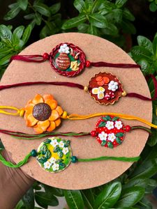 handmade Rakhi set of 5
