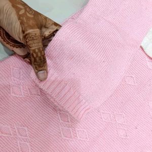 Beautiful Elegant Pink Long Kurti