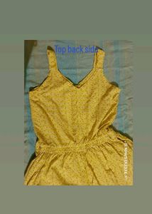 Light Green Printed Jumpsuit For Women