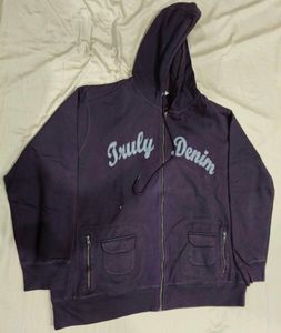 aLL Men's Zip-Up Hoodie Plus size