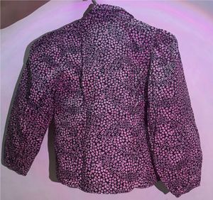 H&amp;M Pink Floral Print Blouse