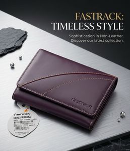 Fastrack Ladies Wallet - Purple