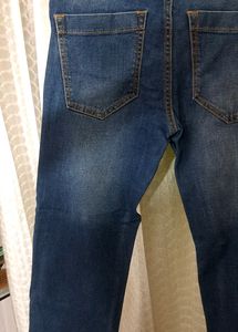 Denim Washed Jeans +FREE GIFT