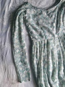 Floral Long Sleeve Maxi Dress