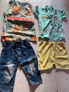 Cute Garfield &amp; Superman Outfit Set
