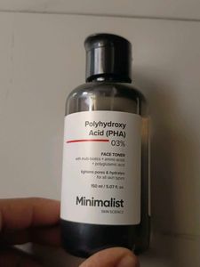 Minimalist Face Toner - Polyhydroxy Acid (PHA)