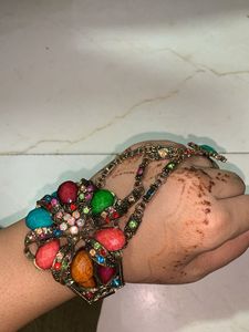 Multi Colour Metal Bracelet