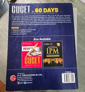 CUCET Preparation Book