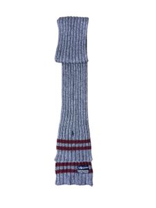 Ralph Lauren Grey Striped Scarf