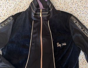 Swiss Black Track Jacket