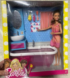 Barbie Bathroom Playset - New in Box!