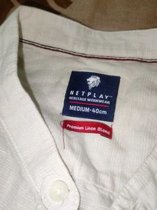 Men's Casual Band Collar Shirt