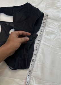 Puma Black Sports Bra