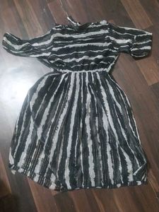 Striped Flowy Dress