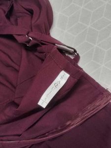 Plum Corset Back Dress