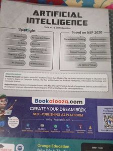 Artificial Intelligence Textbook for Class 10