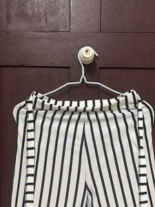 Striped Wide Leg Palazzo Pants