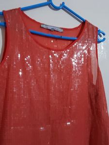 New Party Wesr Top With Sequence Work