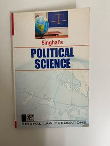 Political Science Book - Singhal’s Law Publication