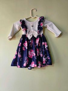 Floral Party Dress 6-12 month