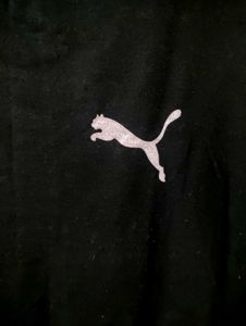 Puma Logo Black Tank Top/ Vest