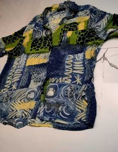 Vintage Patterned Shirt