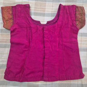 Vibrant Pink &amp; Brown Ethnic Set