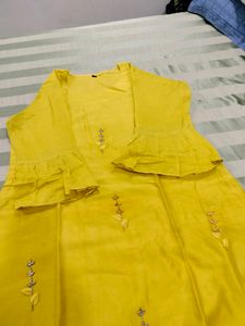 Designer Top And Kurti Combo