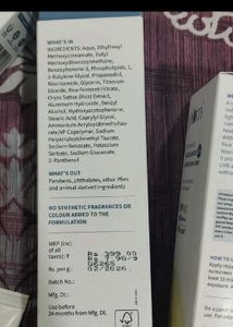 Plum Sunscreen &amp; Face Wash Bundle