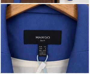 Mango Blue Blazer