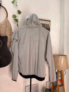 Calvin Klein Light Grey Hooded Jacket