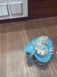 Cute Heart Shaped Trinket Box