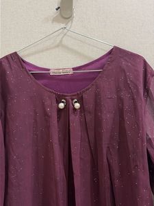 Elegant Purple Top