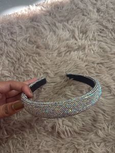 Sparkling Rhinestone Padded Headband