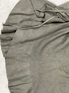 Olive Green Adjustable Ruffle Skirt