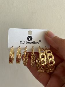 Classy Textured Earrings