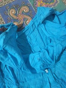 Blue Sleeveless Sundress