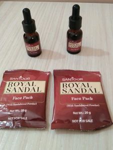 ♥️Santoor Royal Sandal Face Pack &amp; Serum Set