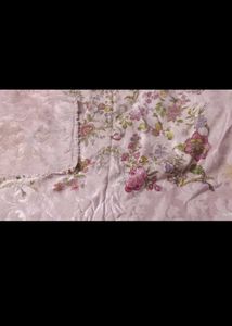 Vintage Floral Embroidered Bedding Set