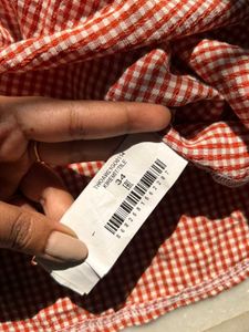 Gingham Red Checked Shirt