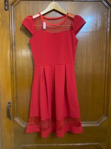 Red Skater Dress
