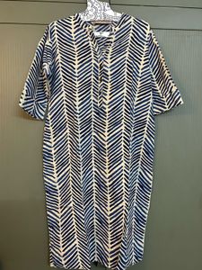 Westside - Blue &amp; Beige Printed Women’s Kurta