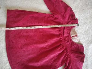 Cute Pink Corduroy Baby Dress