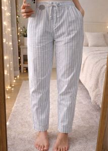 Pintresty🌸 100% cotton Striped Lounge Pants