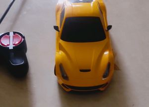 Miss &amp; Chief Racing Car Toy( No Battery)...