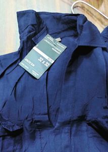Stylish Navy Blue Tunic Top