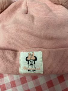 Pink Minnie Mouse Pom Bean