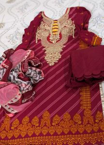 Elegant Embroidered Kurta Set