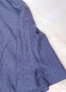 Elegant Navy Blue Kurta