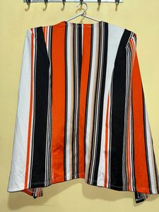 Tri Colour Outer Shrug